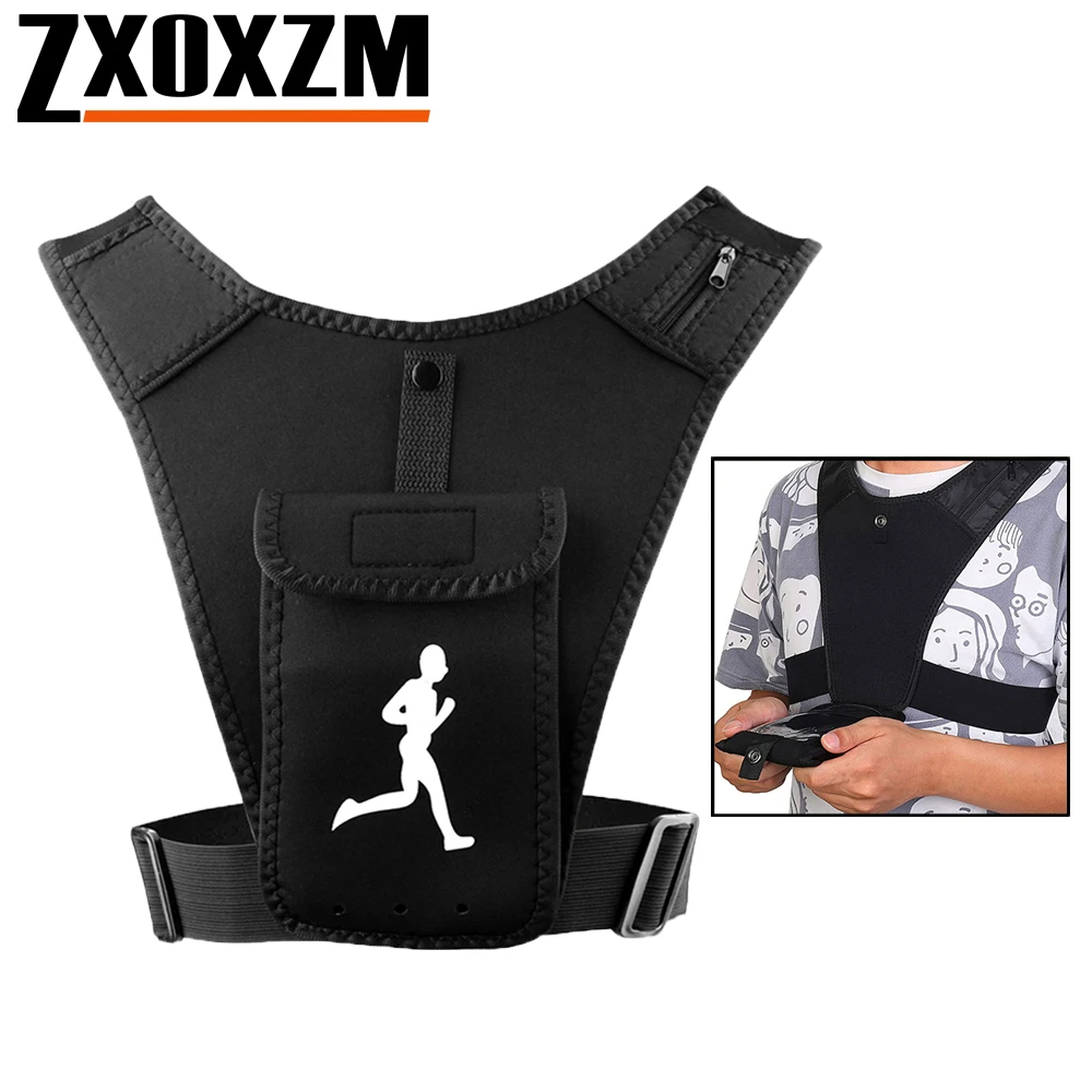Running Gear Sale - Adjustable Running Vest Phone Holder for