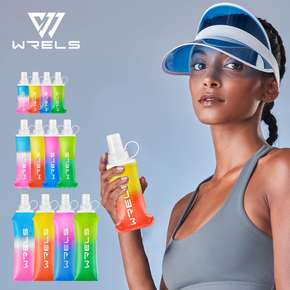 Sport Water Bottle TPU Folding - Running Gear Water ulasan dan harga