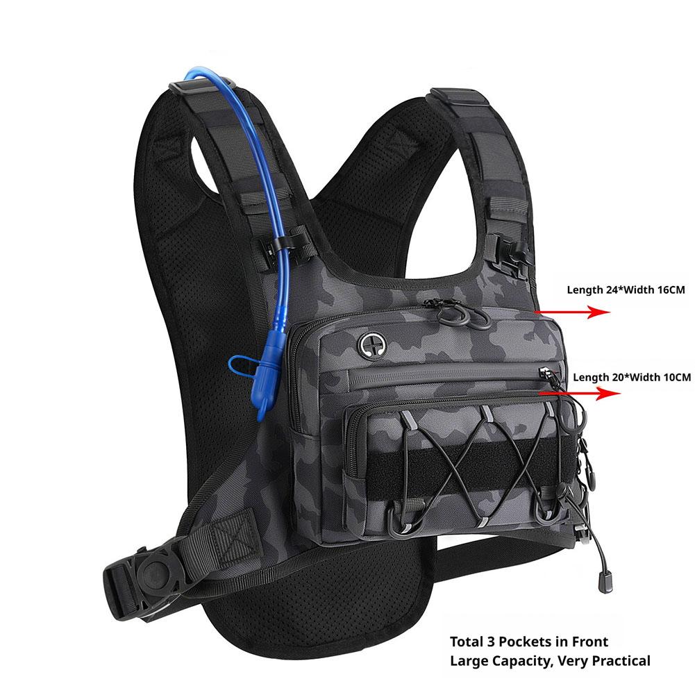Running Chest Pack Hydration V - Running Gear Water ulasan dan harga