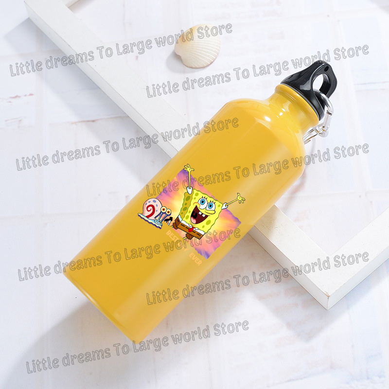 SpongeBobs Aluminum Water Bott - Running Gear Water ulasan dan harga