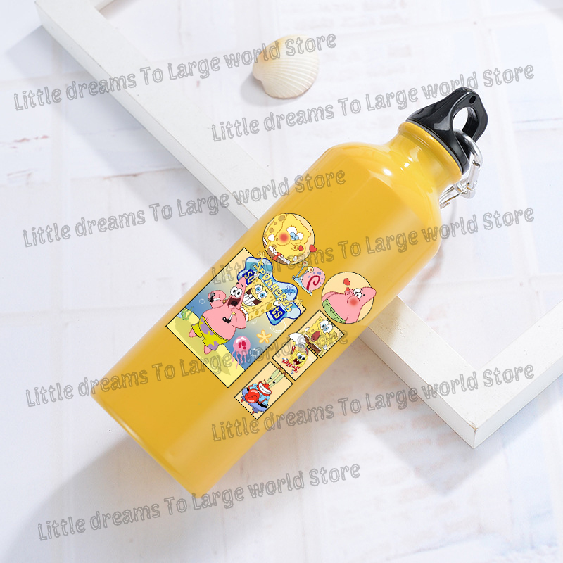 SpongeBobs Aluminum Water Bott - Running Gear Water ulasan dan harga