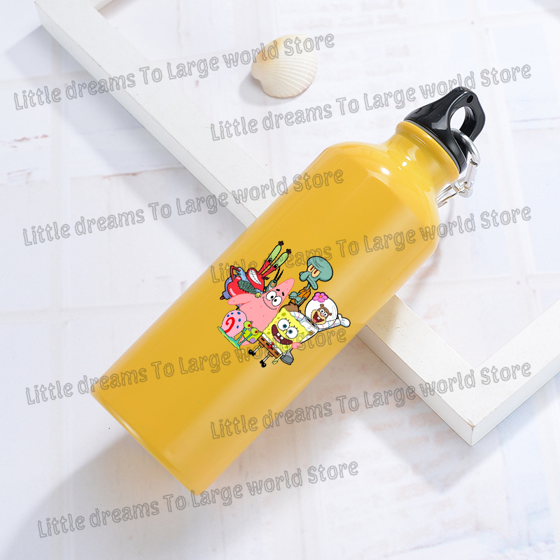 SpongeBobs Aluminum Water Bott - Running Gear Water ulasan dan harga
