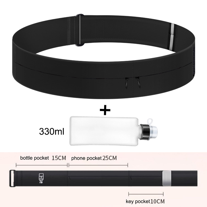 Running Belt Waist Bag with Wa - Running Gear Water ulasan dan harga