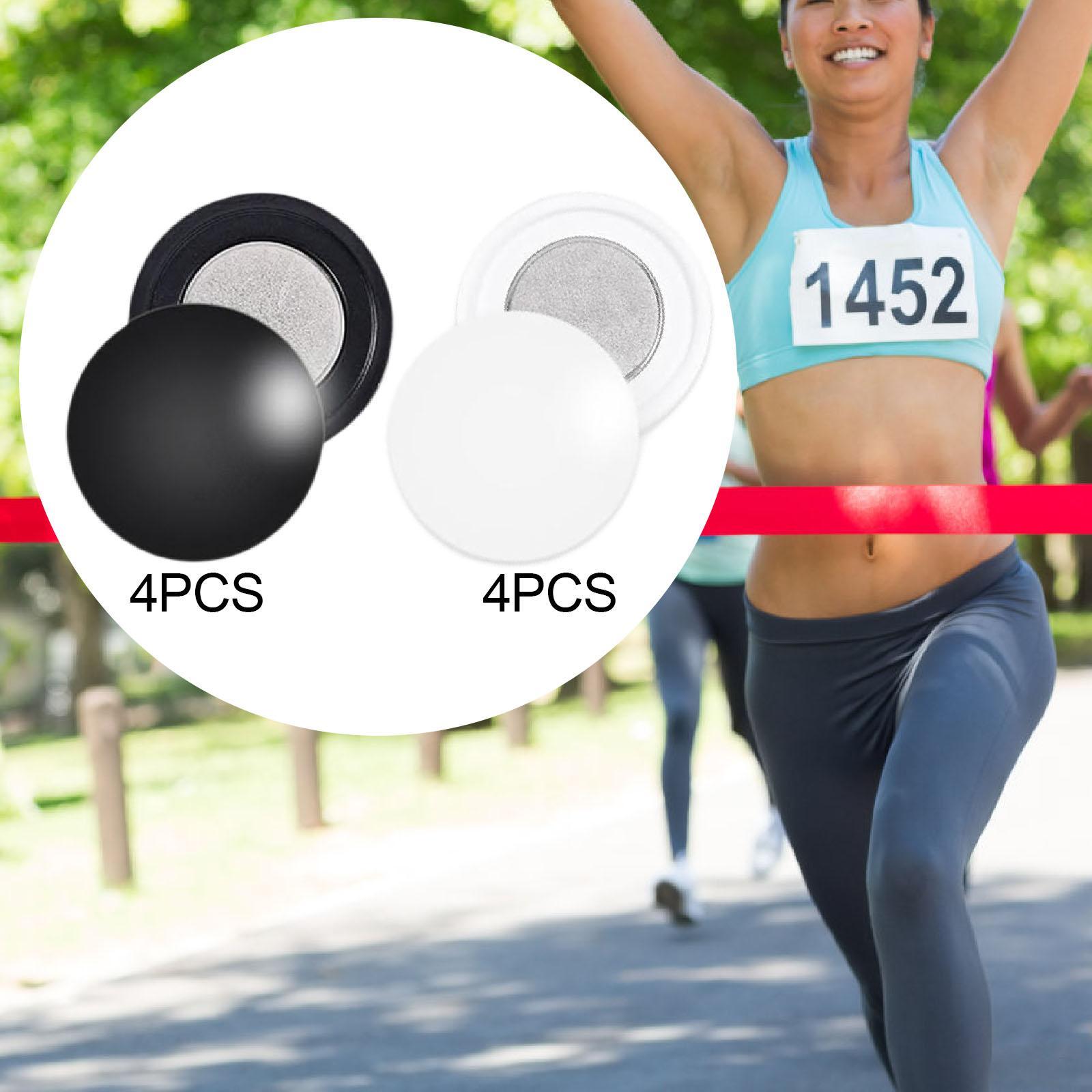 4 Pair Magnetic Race Bib Clips - Running Gear Sale ulasan dan harga