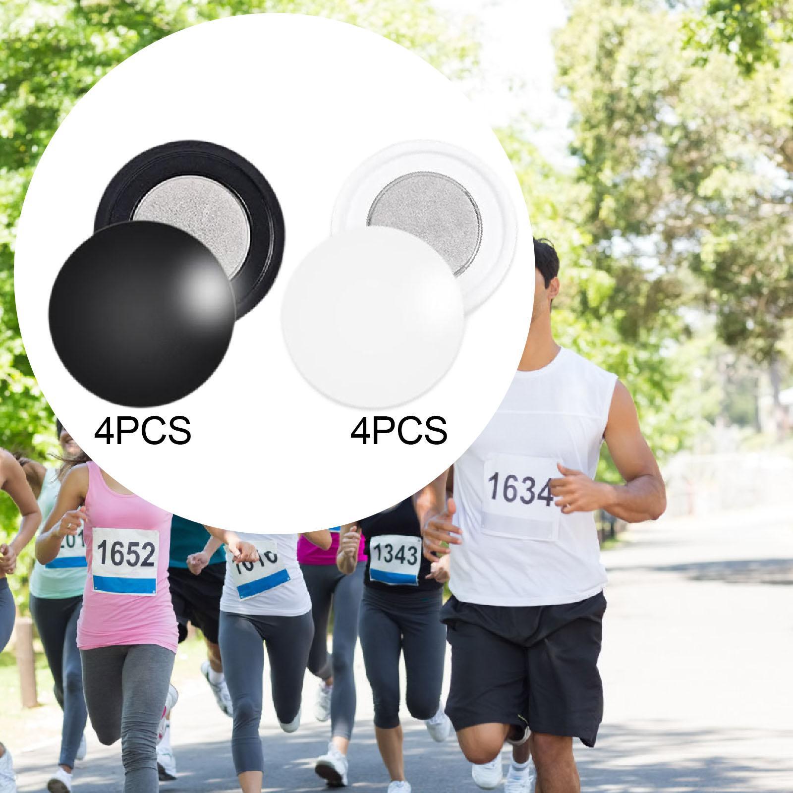 4 Pair Magnetic Race Bib Clips - Running Gear Sale ulasan dan harga