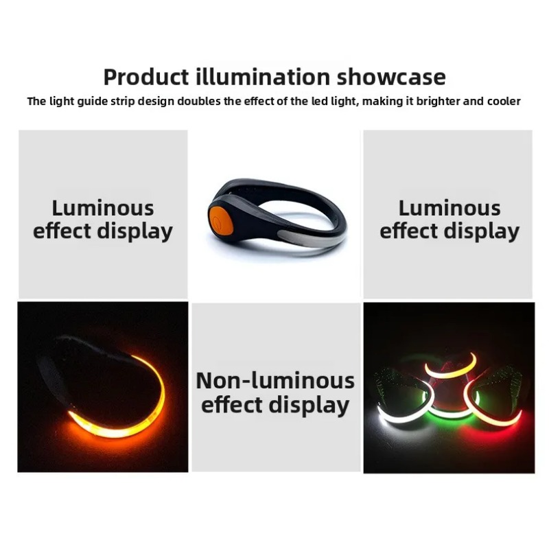 New Luminous Shoe Clip Light L - New Gear Running ulasan dan harga