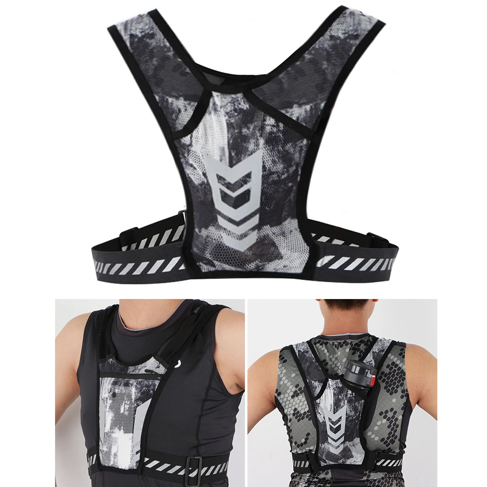 Reflective Running Vest with P - Running Gear Sale ulasan dan harga