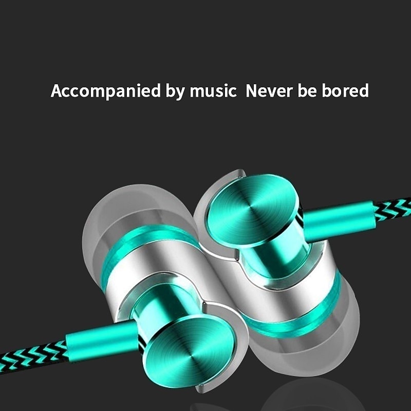 Wired Earphones In-Ear Headset - Running Gear Design ulasan dan harga