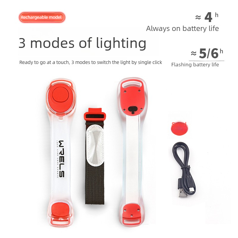 Rechargeable LED Light-Up Arm/ - New Gear Running ulasan dan harga