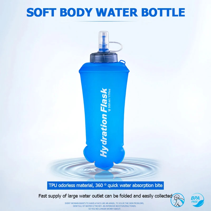 250/500/750ml TPU Outdoor Spor - Running Gear Water ulasan dan harga