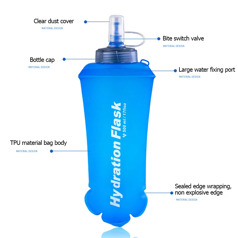 250/500/750ml TPU Outdoor Spor - Running Gear Water ulasan dan harga