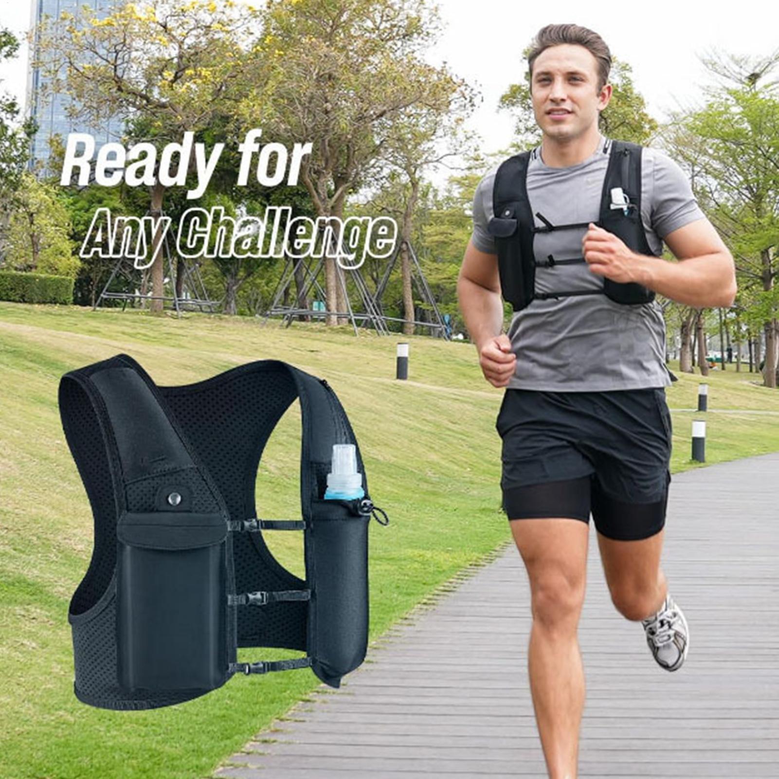 Running Vest Reflective Hydrat - Running Gear Water ulasan dan harga