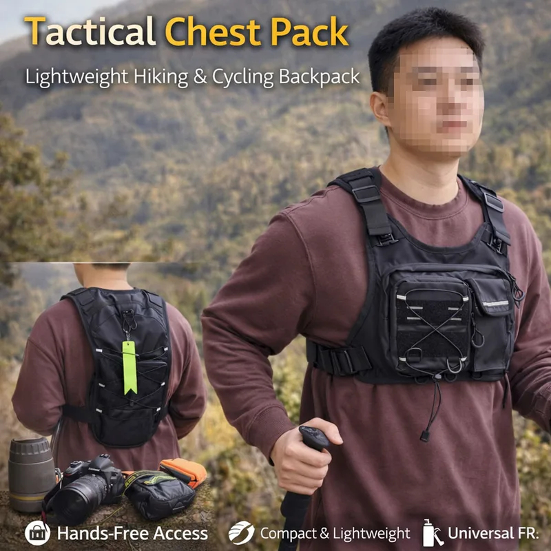 2026 New Tactical Vest Chest B - Running Gear Sale ulasan dan harga